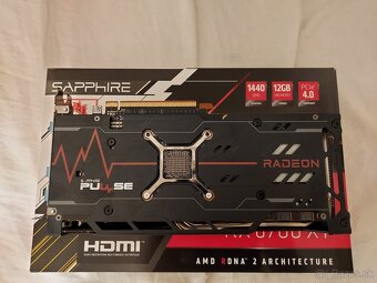 Predám Sapphire Pulse RX 6700XT OC 12GB DDR6 - 2