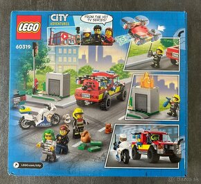 LEGO® City 60319 Hasiči a policajná naháňačka - 2
