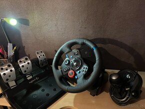 VOLANT LOGITECH G29 + SHIFTER - [TAKMER NEPOUŽÍVANÝ] - 2