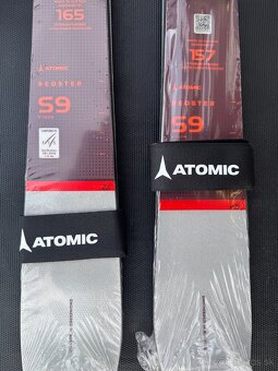 NOVÉ Lyže ATOMIC Redster S9 157 a 165 cm +váz. do 160kg - 2