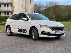 Autopožičovňa / Prenájom vozidla Škoda Scala 1.0 tsi M6 - 2