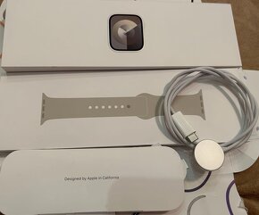 Apple Watch 9 GPS 41mm Starlight Sport Band S/M. - Nový - 2