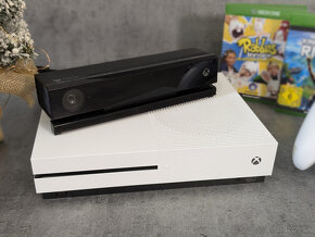 Xbox One S, ovládač, Kinect a 3 pohybové hry + darčeky - 2