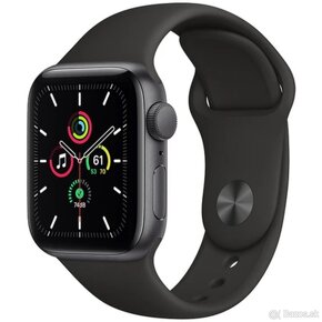 Apple Watch SE 44mm + naramky a sklicka - 2