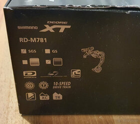 Prehadzovač Shimano XT-RDM781SGSL/10s. - 2