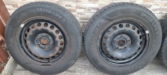 Predam letné pneumatiky na diskoch 5x112 r15 Semperit letné - 2