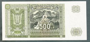 Staré bankovky Slovensko 500 sk 1941 KOLEK pěkný stav - 2