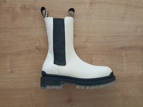 Nové dámske čižmy Karl Lagerfeld Biker II Long Gore Boots - 2