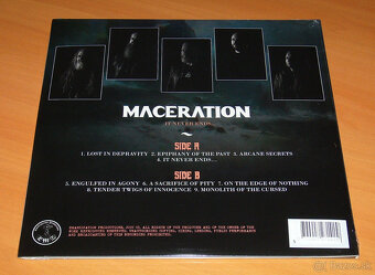 MACERATION - "It Never Ends"  LP - 2