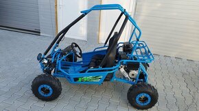 Dětská Buggy MiniRocket 125ccm MIDI modrá - 2