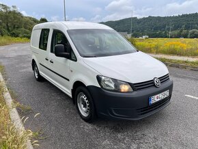 Volkswagen Caddy MAXI 1.6TDI 2014 možný odpočet DPH - 2