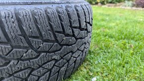 Nokian WR D4 + plechové disky - 2