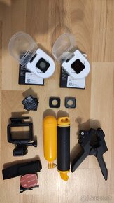 GoPro Hero 5,6,7 batérie, objektívy a iné príslušenstvo - 2