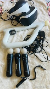 PlayStation VR set na predaj – headset, Aim Controller, Move - 2