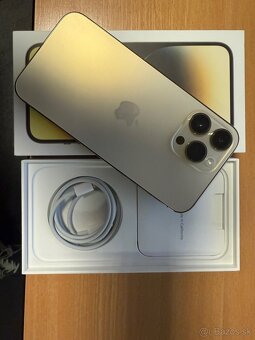 Predám iPhone 14Pro Max 512GB Gold - 2