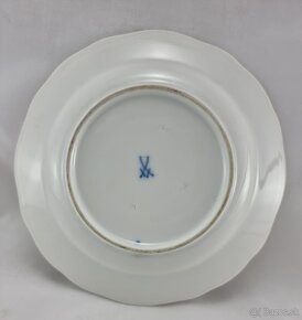 Meissen - starožitný porcelánový tanier . - 2