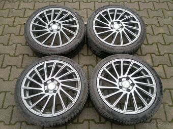 Elektrony Octavia 2 RS Brock 5x112 r18, letne pneu. 225/40 R - 2