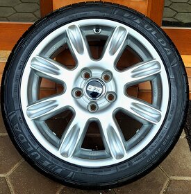 alu R17 5x114,3 zn. BBS, pneu 215/45, Toyota + Lexus - 2