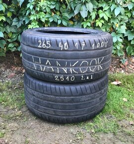 265/40 r17 letné Hankook 100Y - 2