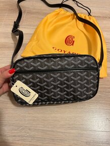 Goyard crossbody kabelka Cap-vert PM - čierna (GO5) - 2