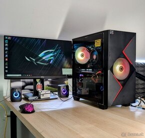 Herný PC so zárukou • Ryzen 3600 • GTX 1070 Ti 8G • 16G - 2