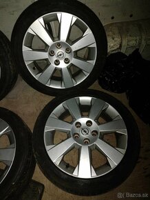 4ks alu disky 5x110 R17 pneu - 2