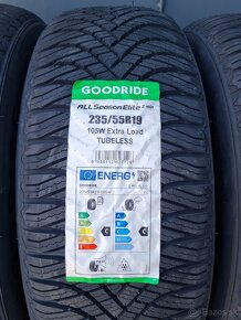 235/55r19 celoročne pneu - 2