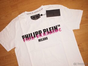 Philipp plein tričko biele - 2