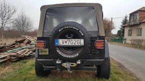 Predám Jeep Wrangler TJ, 2,5 ccm. - 2