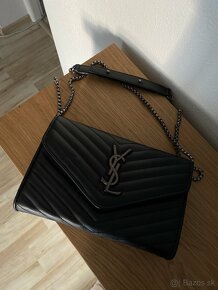 Yves Saint Laurent čierna kabelka - 2