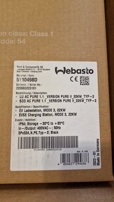 Wallbox Webasto pure 2 - 22kW - 2