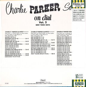 Charlie Parker ‎– Charlie Parker Story On Dial Volume 2: New - 2