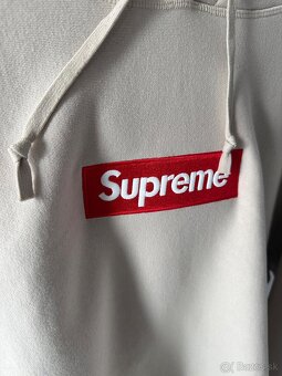 Supreme logo box begie - 2