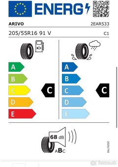 Letne pneumatiky 205/55/R16 - 2