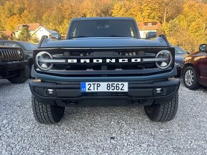 2023 Ford Bronco 2,7 V6 BigBend 2”lift 35” kolesa odp. DPH - 2