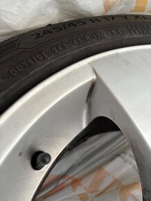 Predám sadu kolies BMW 245/45R17 - 2