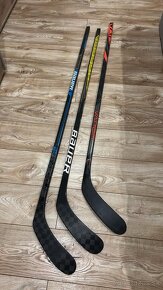 ✅ PRAVAČKY HOKEJKY - BAUER 2N PRO + 3S + FLYLITE = 87-95 F ✅ - 2