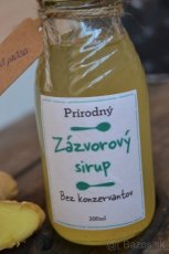 Prírodný Zázvorový sirup - proti Prechladnutiu - 2