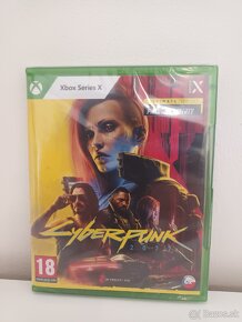 CYBERPUNK 2077 PHANTOM LIBERTY XBOX series X NEROZBALENÉ... - 2