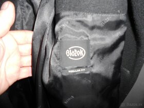 BLAŽEK - pánsky čierny kabát - 2
