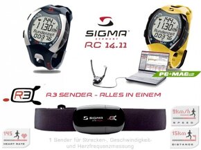 GPS-WIFI Garmin Fenix Titanium+Swiss army+Puma+Sigma - 2