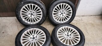 Alu Škoda 5x112 a letné Bridgestone 235/55 R18 - 2