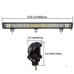 468W LED svetelná trojradová rampa 86cm - 2