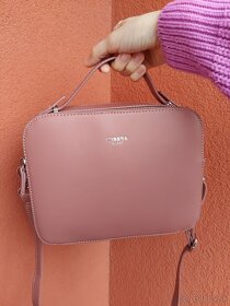 Ružová staroružová crossbody kabelka - 2