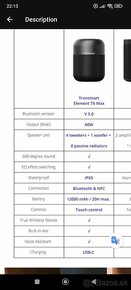 Tronsmart T6 Max 60W - 2