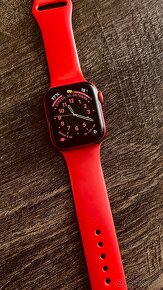 Predám apple watch 6 40mm red edition ( tie drahšie s EKG) - 2