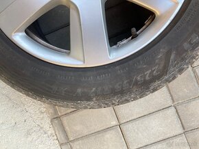 Audi A6 letna sada original 225/55 r17 pneu kolesa - 2