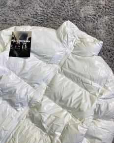 Trapstar Shiny Puffer Jacket – White - 2