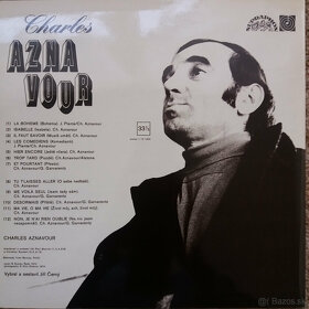 Charles Aznavour LP Vinyl 1974 Supraphon - 2