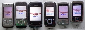 NOKIA E65 - E66 - C2 03 - 2680s - 6600i s - 6111 Výsúvačky - 2